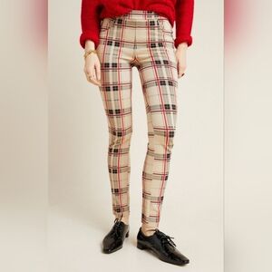 Sanctuary leggings nova plaid xsmall NWOT preppy casual business casual